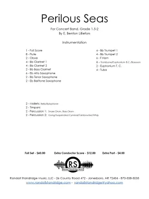 Perilous Seas - Lilliefors - Concert Band - Gr. 1.5