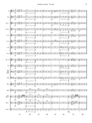 Perilous Seas - Lilliefors - Concert Band - Gr. 1.5