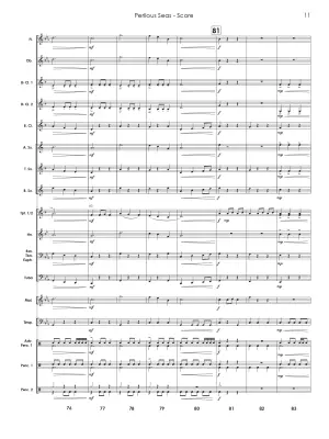 Perilous Seas - Lilliefors - Concert Band - Gr. 1.5
