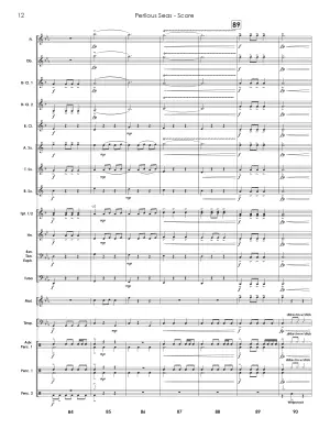 Perilous Seas - Lilliefors - Concert Band - Gr. 1.5