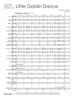Little Goblin Dance - Cotten - Concert Band - Gr. 1.5