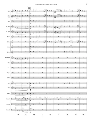 Little Goblin Dance - Cotten - Concert Band - Gr. 1.5
