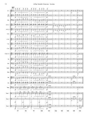Little Goblin Dance - Cotten - Concert Band - Gr. 1.5