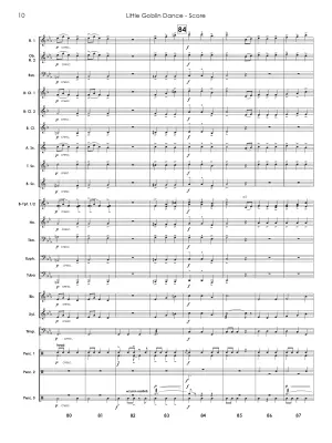 Little Goblin Dance - Cotten - Concert Band - Gr. 1.5
