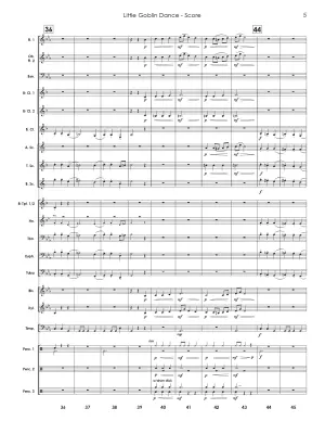 Little Goblin Dance - Cotten - Concert Band - Gr. 1.5