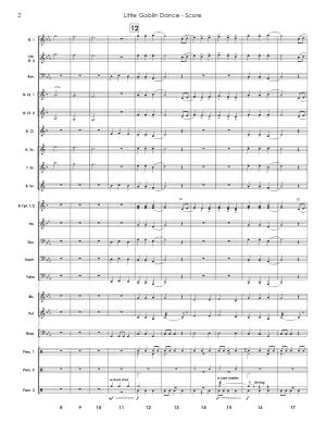 Little Goblin Dance - Cotten - Concert Band - Gr. 1.5