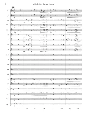 Little Goblin Dance - Cotten - Concert Band - Gr. 1.5