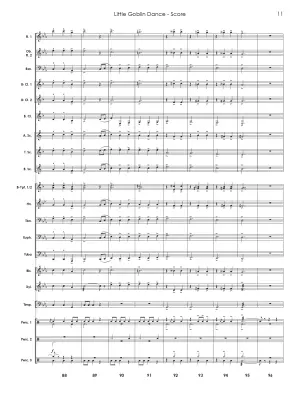 Little Goblin Dance - Cotten - Concert Band - Gr. 1.5