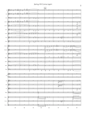 Spring Will Come Again - Standridge - Concert Band - Gr. 3