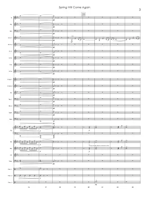 Spring Will Come Again - Standridge - Concert Band - Gr. 3