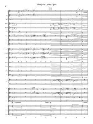 Spring Will Come Again - Standridge - Concert Band - Gr. 3