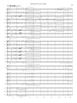 Spring Will Come Again - Standridge - Concert Band - Gr. 3