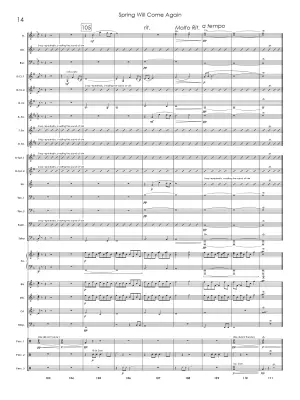 Spring Will Come Again - Standridge - Concert Band - Gr. 3