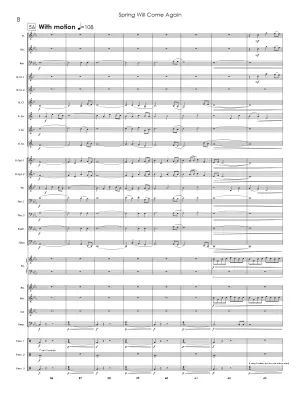 Spring Will Come Again - Standridge - Concert Band - Gr. 3