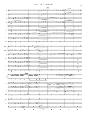 Spring Will Come Again - Standridge - Concert Band - Gr. 3