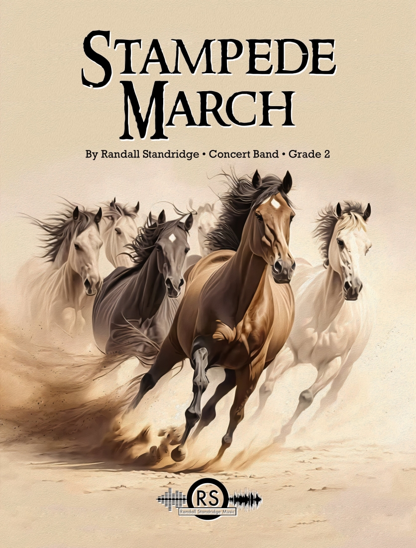 Stampede March - Standrige - Concert Band - Gr. 2
