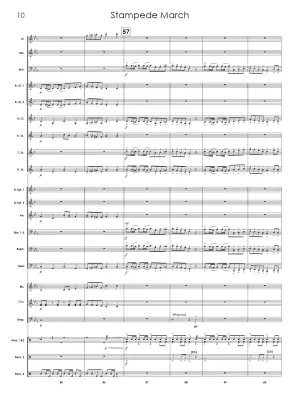 Stampede March - Standrige - Concert Band - Gr. 2
