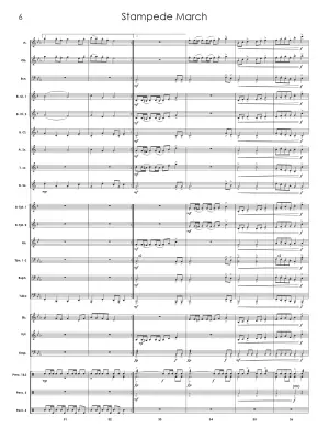 Stampede March - Standrige - Concert Band - Gr. 2