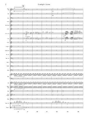 Everlight - Standridge - Concert Band - Gr. 3.5