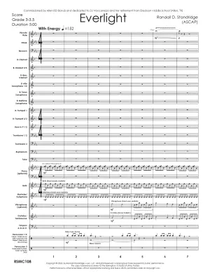 Everlight - Standridge - Concert Band - Gr. 3.5