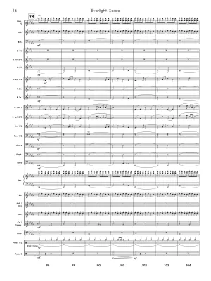 Everlight - Standridge - Concert Band - Gr. 3.5