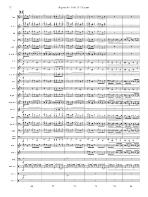 Galop Comique (Aspects: Movement III) - Standridge - Concert Band - Gr. 3.5