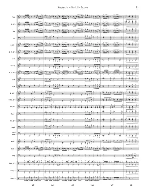 Galop Comique (Aspects: Movement III) - Standridge - Concert Band - Gr. 3.5