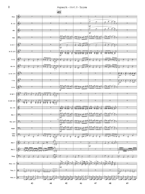 Galop Comique (Aspects: Movement III) - Standridge - Concert Band - Gr. 3.5