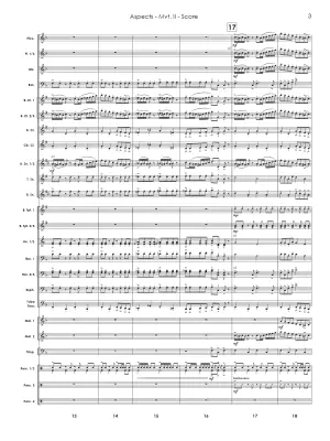 Galop Comique (Aspects: Movement III) - Standridge - Concert Band - Gr. 3.5