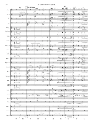 In Memoriam (Aspects: Movement II) - Standridge - Concert Band - Gr. 3.5