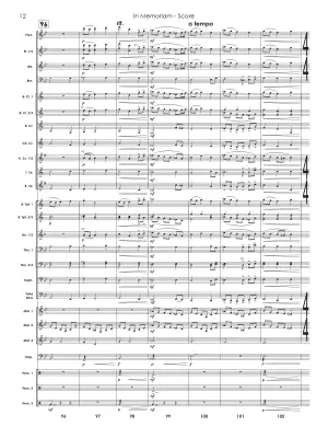 In Memoriam (Aspects: Movement II) - Standridge - Concert Band - Gr. 3.5