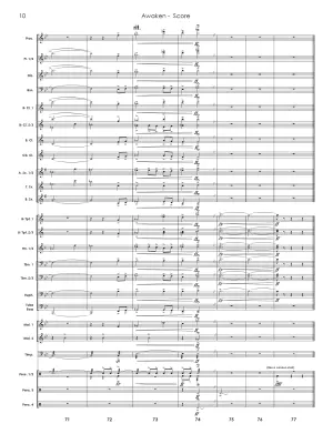 Awaken (Aspects: Movement I) - Standridge - Concert Band - Gr. 3.5