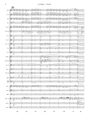 Awaken (Aspects: Movement I) - Standridge - Concert Band - Gr. 3.5