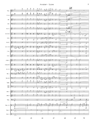 Awaken (Aspects: Movement I) - Standridge - Concert Band - Gr. 3.5