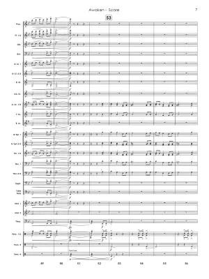Awaken (Aspects: Movement I) - Standridge - Concert Band - Gr. 3.5