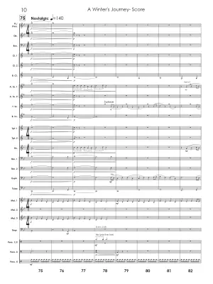 A Winter\'s Journey - Standridge - Concert Band - Gr. 3.5