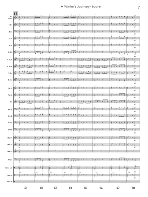 A Winter\'s Journey - Standridge - Concert Band - Gr. 3.5