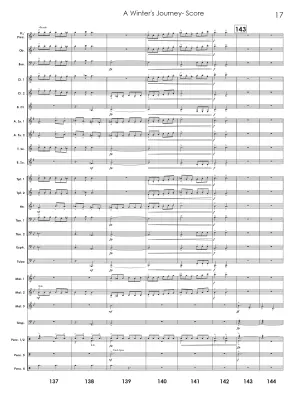 A Winter\'s Journey - Standridge - Concert Band - Gr. 3.5