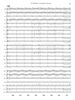 A Winter\'s Journey - Standridge - Concert Band - Gr. 3.5