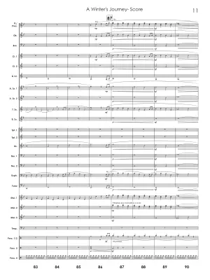 A Winter\'s Journey - Standridge - Concert Band - Gr. 3.5