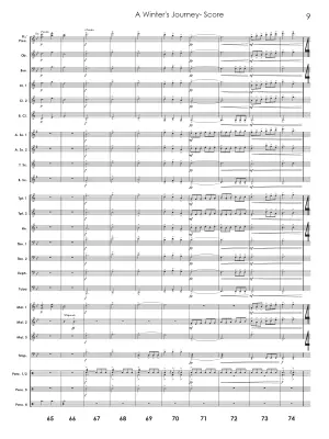 A Winter\'s Journey - Standridge - Concert Band - Gr. 3.5