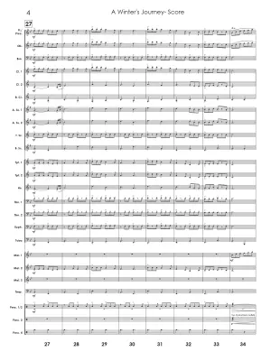 A Winter\'s Journey - Standridge - Concert Band - Gr. 3.5