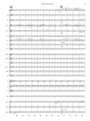 The Ash Grove - Standridge - Concert Band - Gr. 2.5
