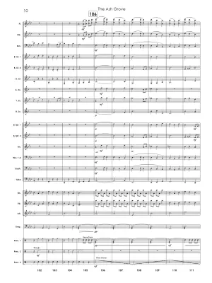 The Ash Grove - Standridge - Concert Band - Gr. 2.5