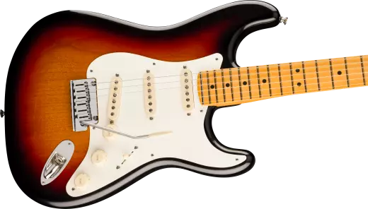 American Ultra Luxe \'50s Stratocaster, Maple Fingerboard - 3-Colour Sunburst