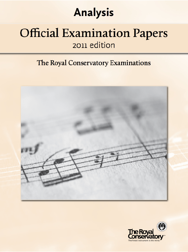 RCM Official Examination Papers: Analysis - 2011 Edition