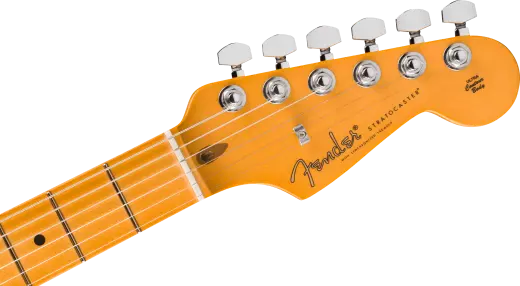 American Ultra Luxe \'50s Stratocaster, Maple Fingerboard - White Blonde