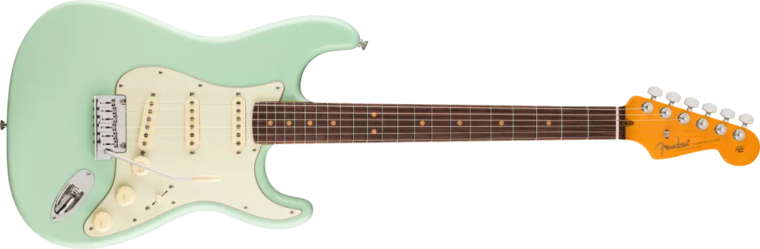 American Ultra Luxe \'60s Stratocaster, Rosewood Fingerboard - Surf Green