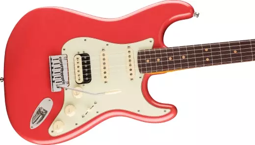 American Ultra Luxe \'60s Stratocaster HSS, Rosewood Fingerboard - Fiesta Red