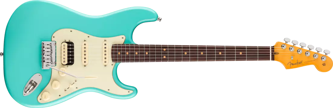 American Ultra Luxe Vintage \'60s Stratocaster HSS, Rosewood Fingerboard - Sea Foam Green